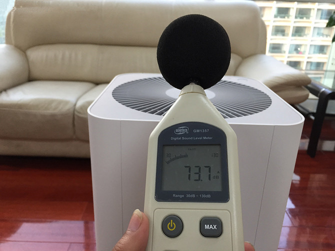 小米米家空气净化器pro噪音和风速实测