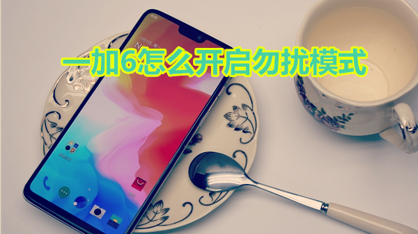 一加6怎么开启勿扰模式