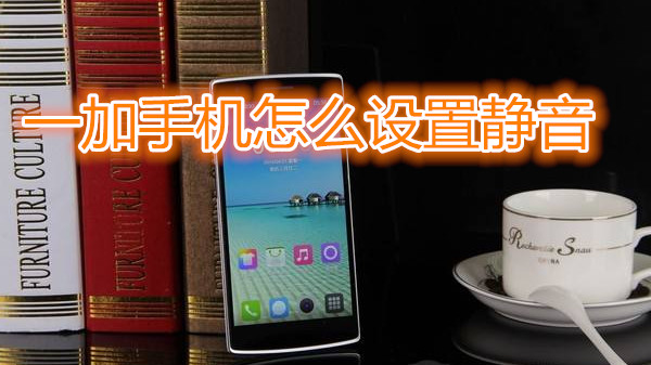 一加手机怎么设置静音