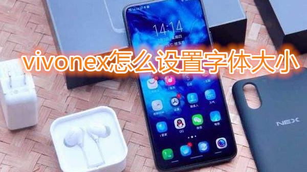 vivonex怎么设置字体大小