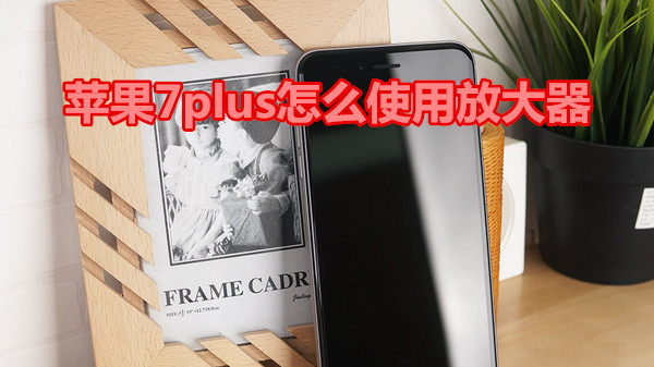 苹果7plus怎么使用放大器