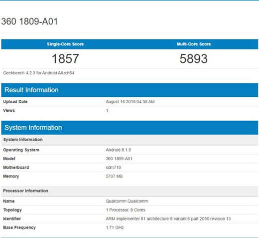 360n7pro安兔兔跑分多少
