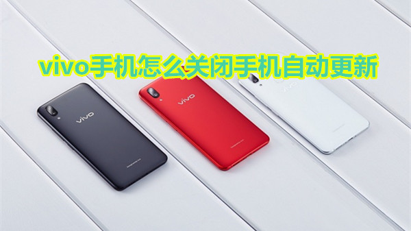 vivo手机怎么关闭手机自动更新