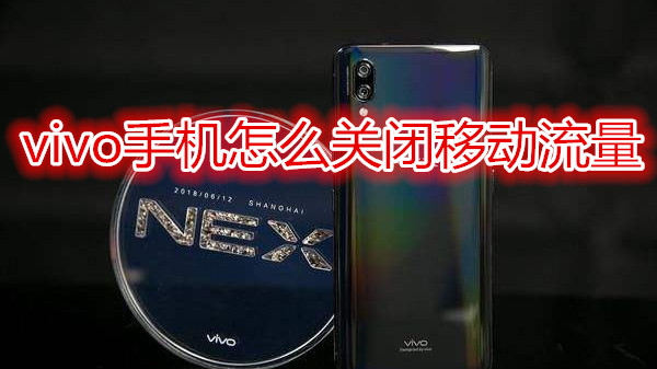 vivo手机怎么关闭移动流量