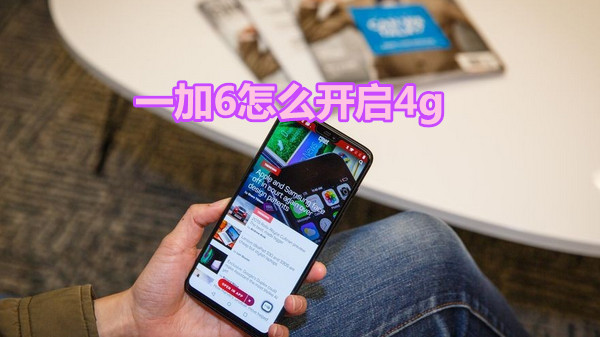 一加6怎么开启4g