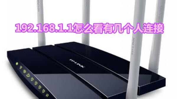 192.168.1.1怎么看有几个人连接
