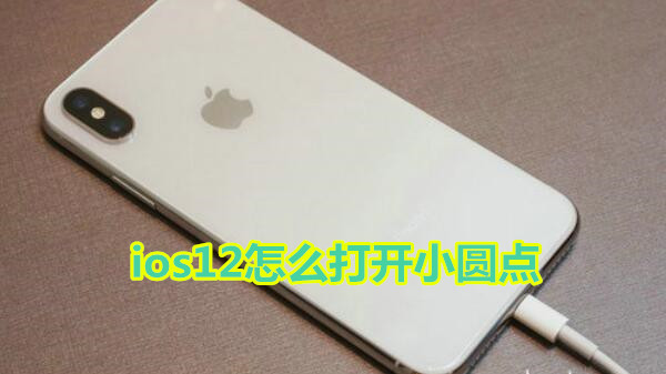 ios12怎么打开小圆点