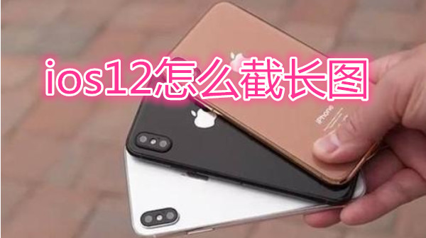 ios12怎么截长图
