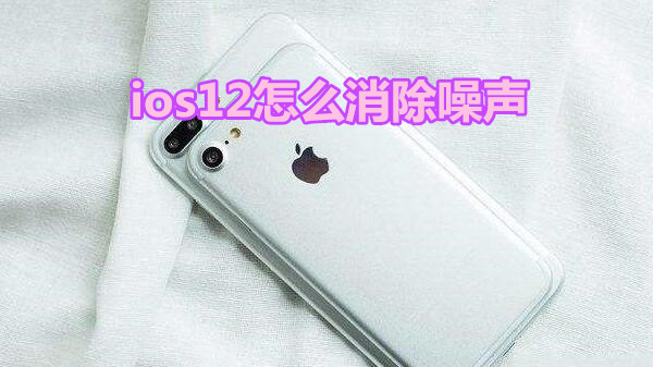 ios12怎么消除噪声