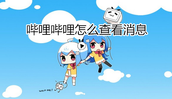 哔哩哔哩怎么查看消息