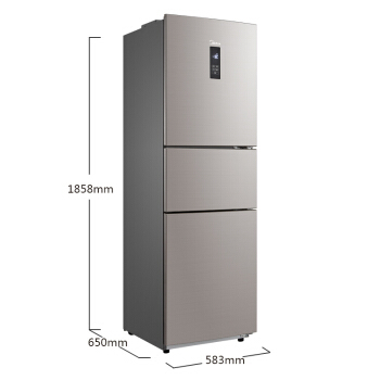 美的228冰箱图片