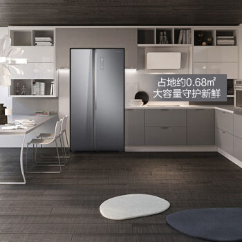 美的630冰箱图片