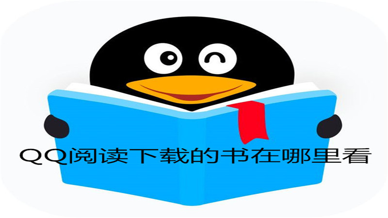 qq阅读下载的书在哪里看