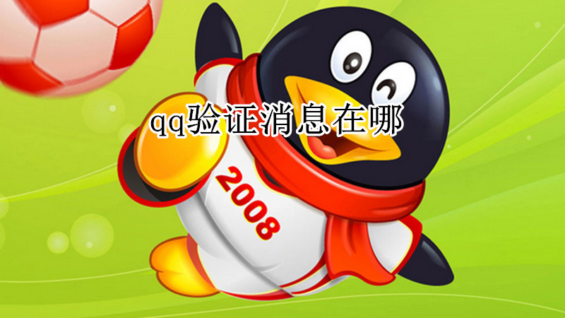 qq验证消息在哪