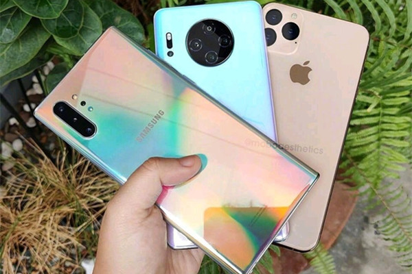 iphone11pro、三星note10和华为mate30pro夜拍对比