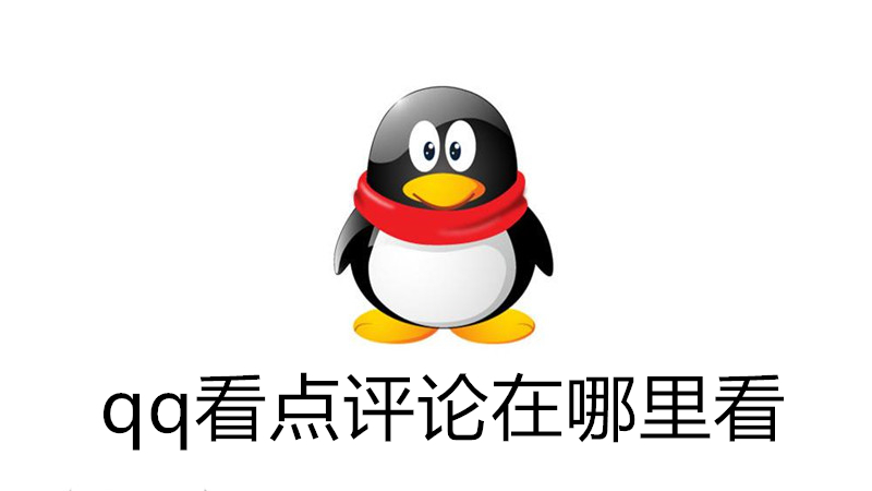 qq看点评论在哪里看