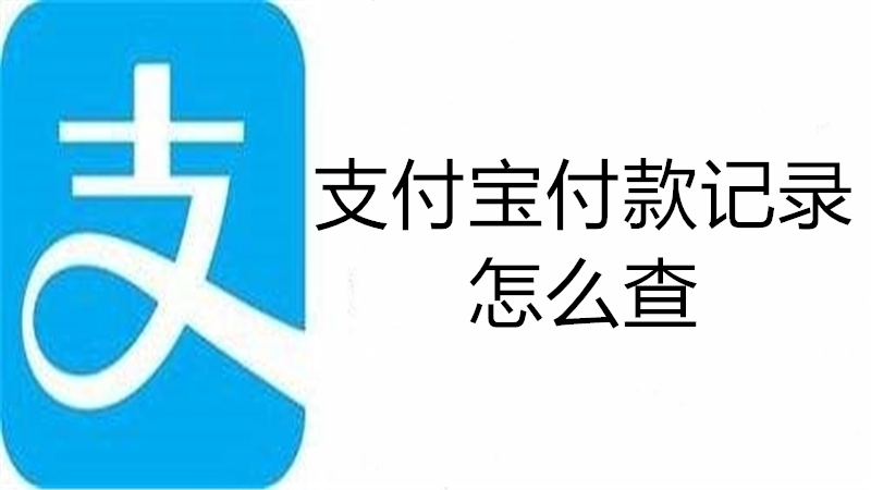支付宝付款记录怎么查