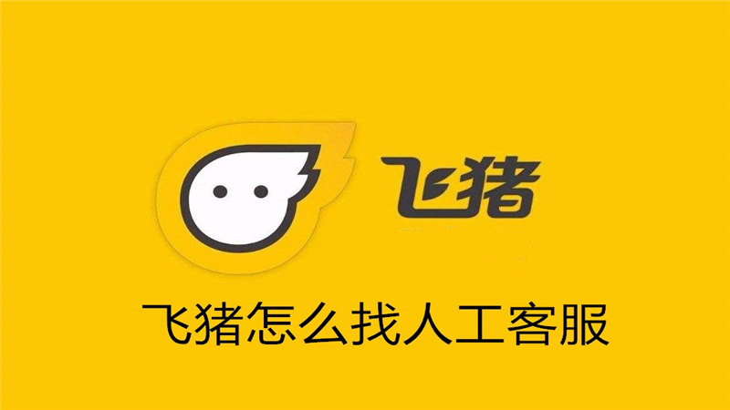 飞猪怎么找人工客服