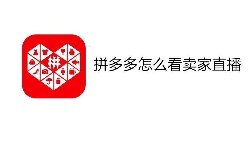 拼多多怎么看卖家直播