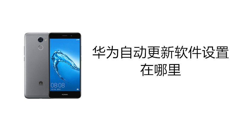 华为自动更新软件设置在哪里?