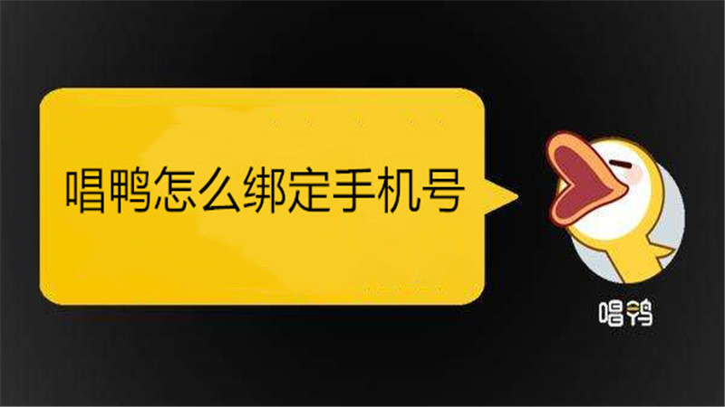 唱鸭怎么绑定手机号
