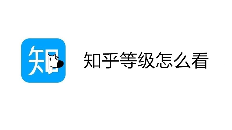 知乎等级怎么看