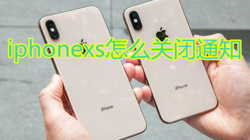 iphonexs怎么关闭通知