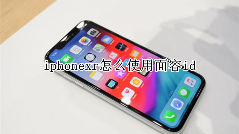 iphonexr怎么使用面容id