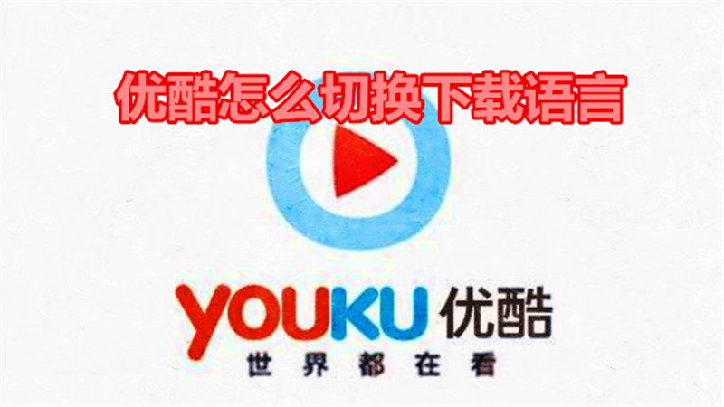 优酷怎么切换下载语言