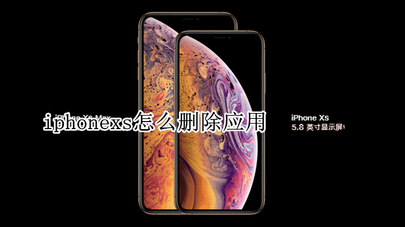 iphonexs怎么删除应用