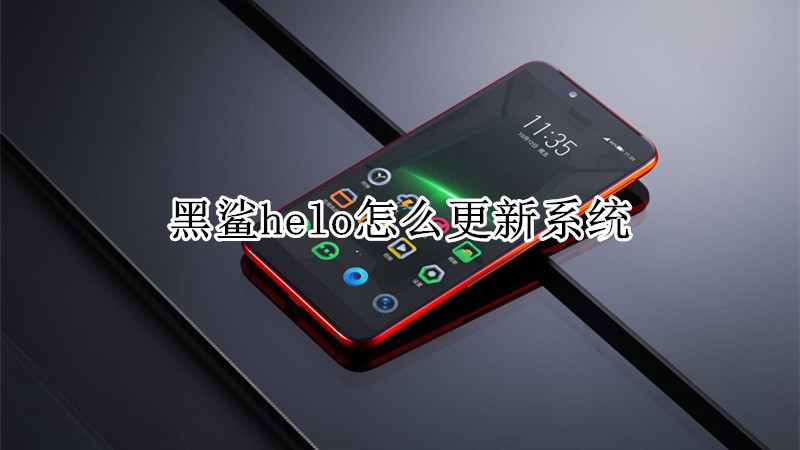 黑鲨helo怎么更新系统