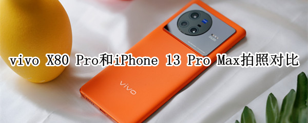 vivo X80 Pro和iPhone 13 Pro Max拍照对比：毫不逊色的国产旗舰