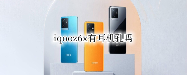 iqooz6x有耳机孔吗