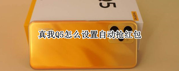 真我Q5怎么设置自动抢红包