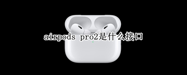 airpods pro2是什么接口
