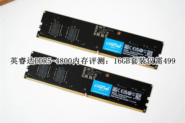 英睿达DDR5-4800内存评测：16GB套装仅499