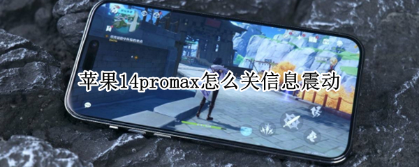 苹果14promax怎么关信息震动