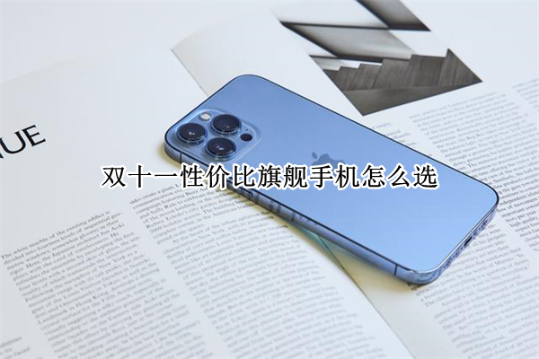 双十一性价比旗舰手机怎么选