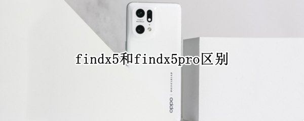 findx5和findx5pro区别