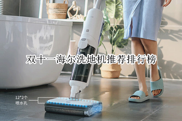 双十一海尔洗地机推荐排行榜