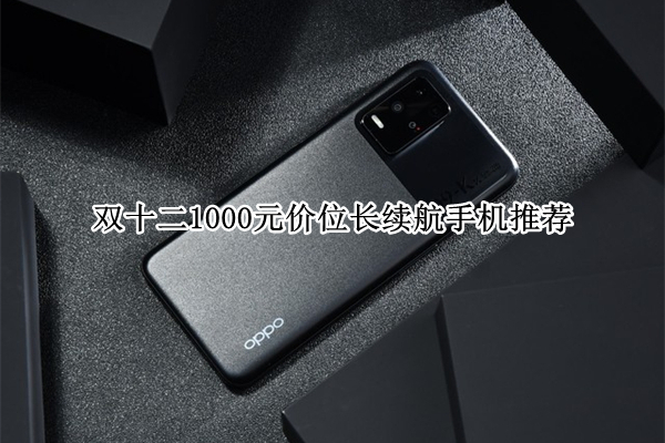 双十二1000元价位长续航手机推荐