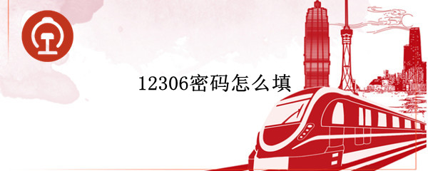 12306密码怎么填