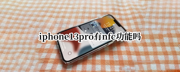 iphone13pro有nfc功能吗