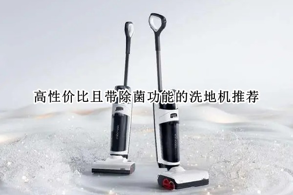 高性价比且带除菌功能的洗地机推荐